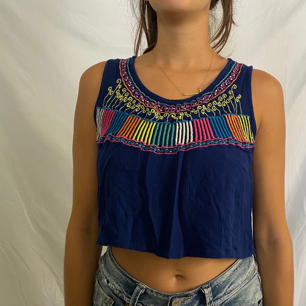 Crop tank top